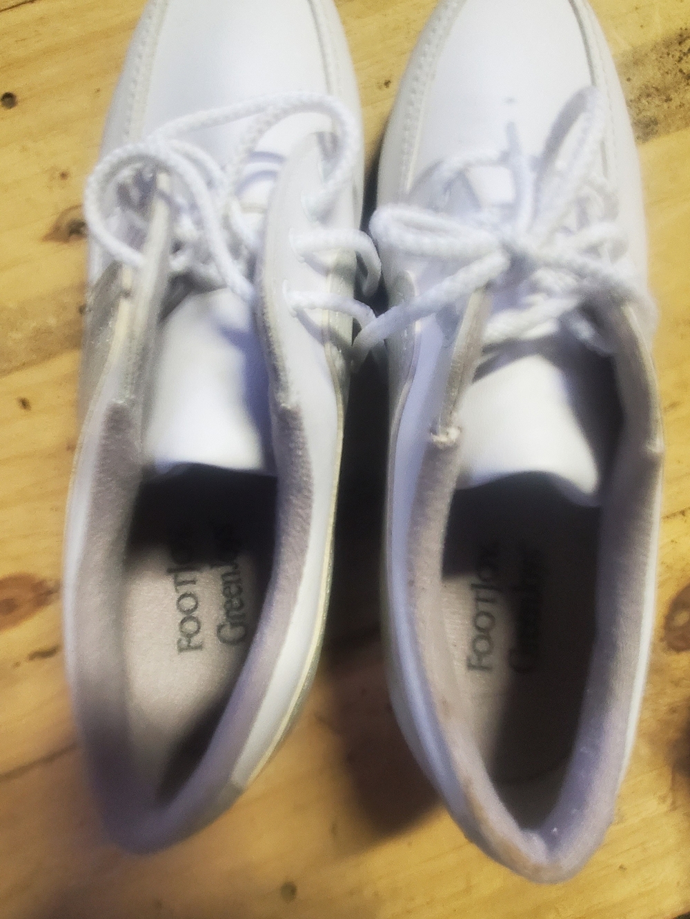 FootJoy White Ladies Lace-Up Golf Shoes